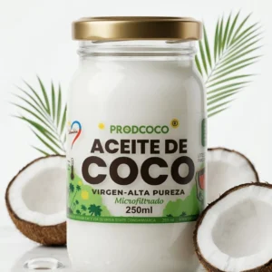 Aceite de Coco Virgen Prodcoco 250 ml | Prensado en Frío